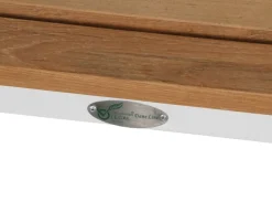 DaneLine Eva Teak Havemøbelsæt - Ø130 cm - Hvid
