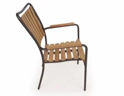 DaneLine Eva Teak Havemøbelsæt - Ø110 cm - Grå