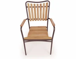 DaneLine Eva Teak Havemøbelsæt - Ø130 cm - Grå