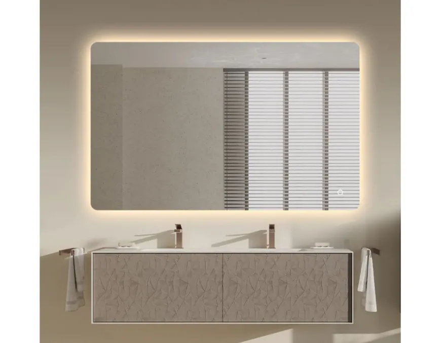 Dorado Spejl - m/LED - 120x75 cm