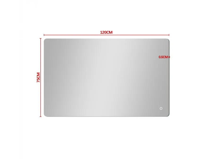 Dorado Spejl - m/LED - 120x75 cm
