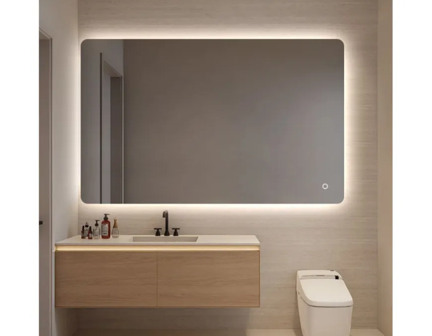 Dorado Spejl - m/LED - 120x75 cm