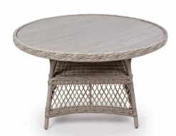 Enø Lys Grå Bord - Ø 130 cm