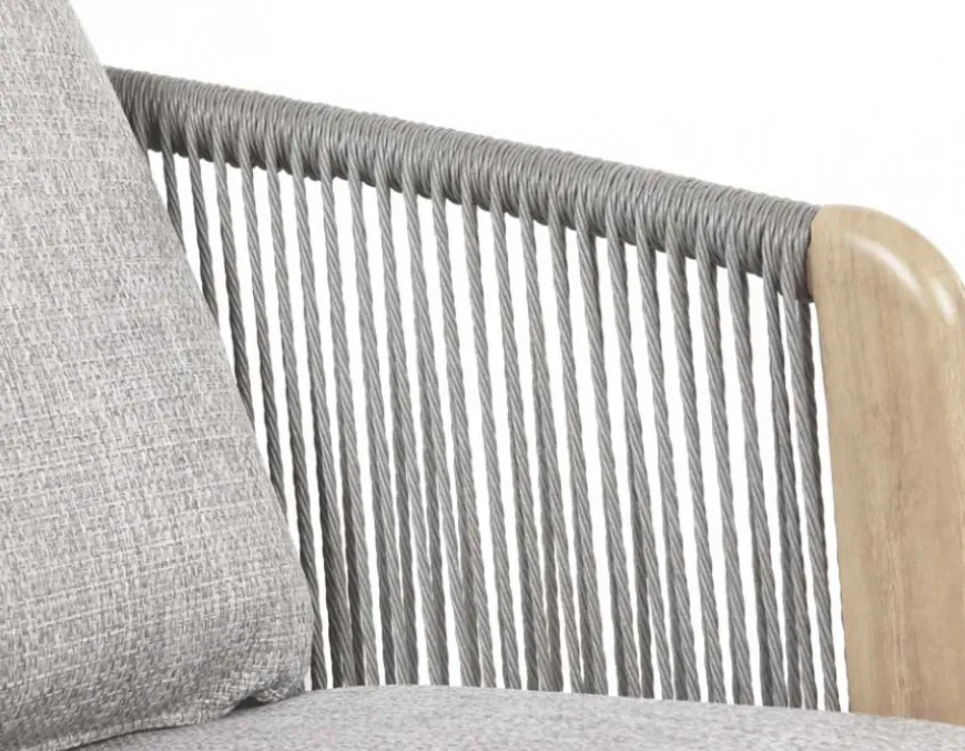 Esbjerg Hamborg Havemøbelsæt m/6 stole - 100x200 cm