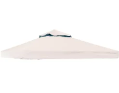 Extra tag til Luxus Pavillon 3x3 m - Hvid