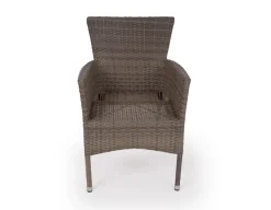 Fanø Cebu Keramik Havemøbelsæt - 90x195 cm - Dusty/Beige