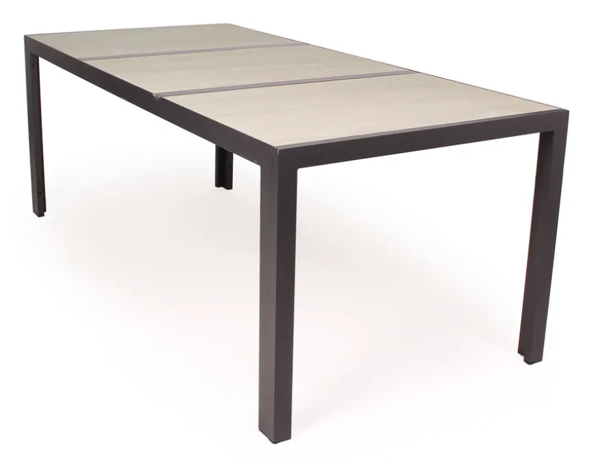 Fanø Keramik Havebord - 90x195 cm - Beige