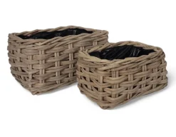 Fletkurv - Kubu Naturrattan - 32x50 cm