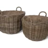 Fletkurv - Naturrattan - Ø53 cm