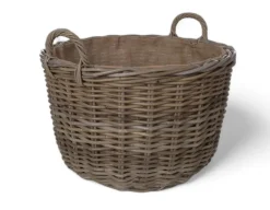 Fletkurv - Naturrattan - Ø53 cm