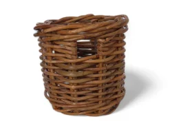 Fletkurv - Naturrattan - Ø:46 cm