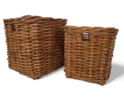 Fletkurv - Naturrattan - 52x52 cm