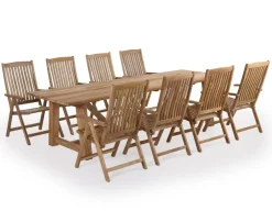 Hercules 290 Devon Teak Havemøbelsæt