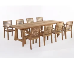 Hercules 290 Pala Teak Havemøbelsæt