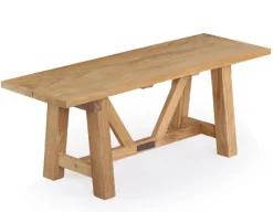 Hercules 246 Teak - Sæt m/4 bænke