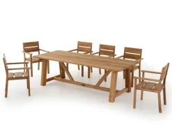Hercules 246 Teak Havemøbelsæt