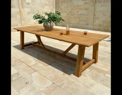 Hercules Teak Plankebord - 100x290 cm