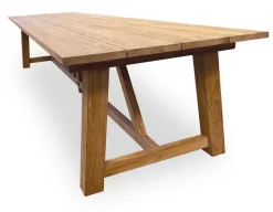 Hercules Teak Plankebord - 100x400 cm
