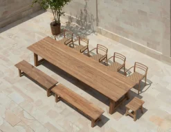 Hercules Teak Plankebord - 100x400 cm