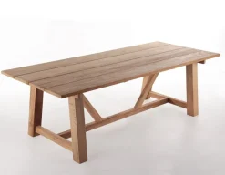 Hercules Teak Plankebord - 100x246 cm