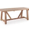 Hercules Tonka Teak havemøbelsæt m/4 stole - 100x200 cm