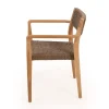 Hercules Tonka Teak havemøbelsæt m/6 stole - 100x246 cm