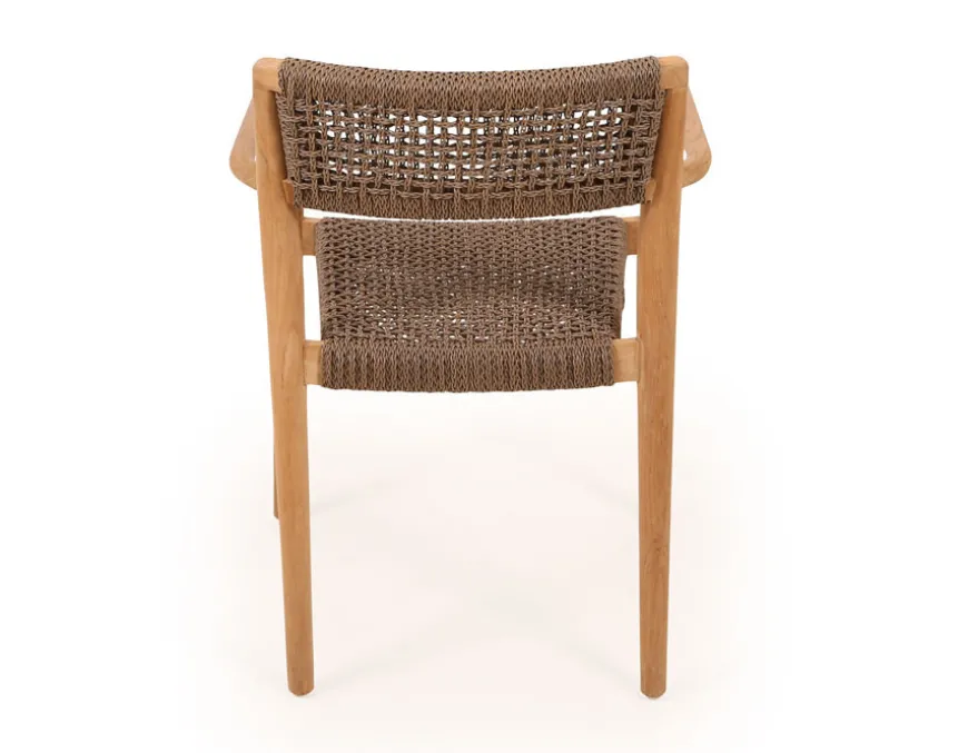 Hercules Tonka Teak havemøbelsæt m/6 stole - 100x246 cm