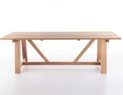 Hercules Tonka Teak havemøbelsæt m/6 stole - 100x246 cm