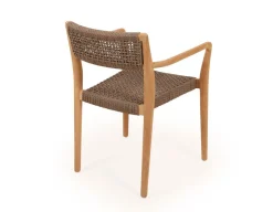 Hercules Tonka Teak havemøbelsæt m/6 stole - 100x246 cm