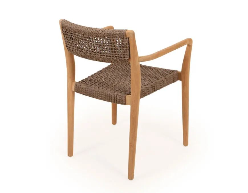 Hercules Tonka Teak havemøbelsæt m/6 stole - 100x246 cm