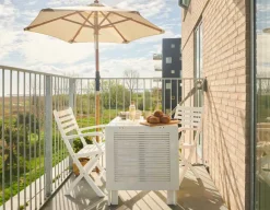 Hornbæk - Foldestol m/armlæn