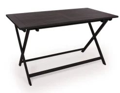 Hornbæk Foldebord - 70x130 cm - Sort
