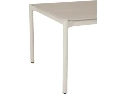 Ida Havebord - 104x204 cm - Gråhvid