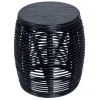 Jawi Skammel - Naturrattan - Sort