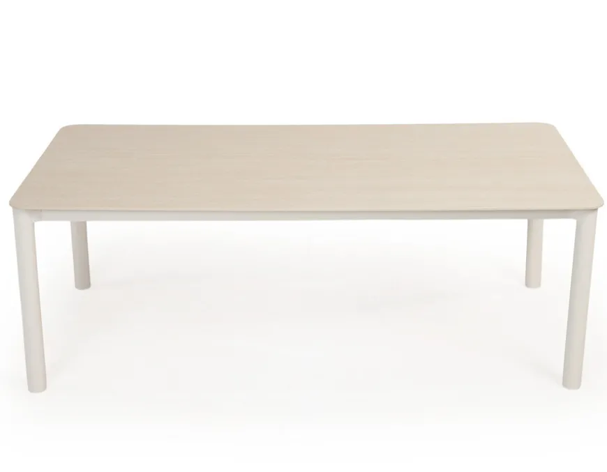 Karen Sonja Havemøbelsæt - 99,5x210 cm - Gråhvid