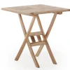 Køln Teak cafebord 70x70 cm