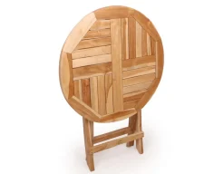 Køln Teak cafesæt - Ø70 cm