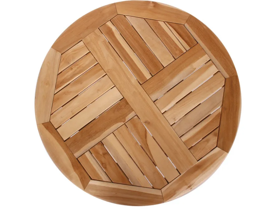 Køln Teak cafesæt - Ø70 cm