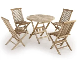 Køln Teak Havemøbelsæt - 90 cm