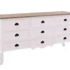 Kommode m/9 skuffer - Hvid