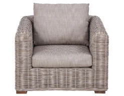 Kubu Sofastol - Naturrattan