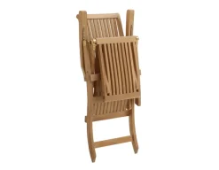Lakos Teak dækstol Luksus