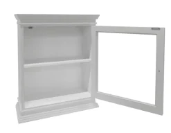 Langeland Væghængt Vitrineskab - 60x50x22,5 cm