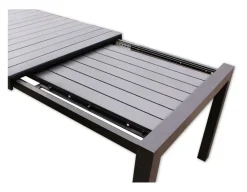 Lima udtræksbord - 100 x 205/275 - Grå