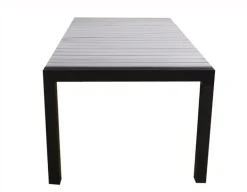 Lima udtræksbord - 100 x 205/275 - Grå