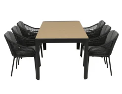 Lohals Svala Havemøbelsæt - 95 x 205/275 cm
