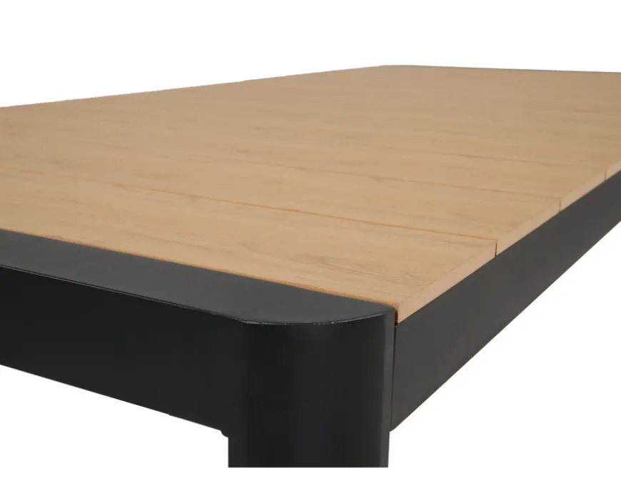 Lohals Udtræksbord - 95x205/275 cm - Mørkegrå