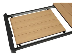 Lohals Udtræksbord - 95x205/275 cm - Mørkegrå