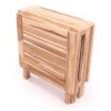 Lærke teak Butterfly bord 65x130 cm