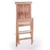 Lærke Teak Cafesæt m/2 Stole - 65x130 cm